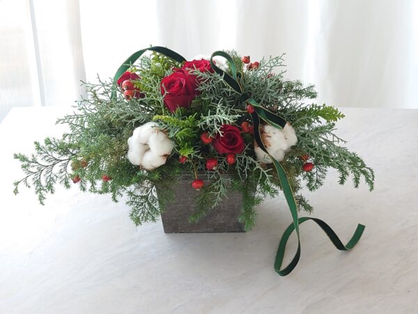 【ワークショップ クリスマスアレンジ 12月11日（木）】申込締切12月6日（日）